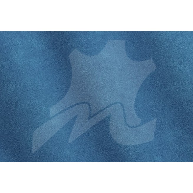 Спил-велюр VESUVIO блакитний TURQUOISE БІРЮЗА 1,2-1,4 Італія